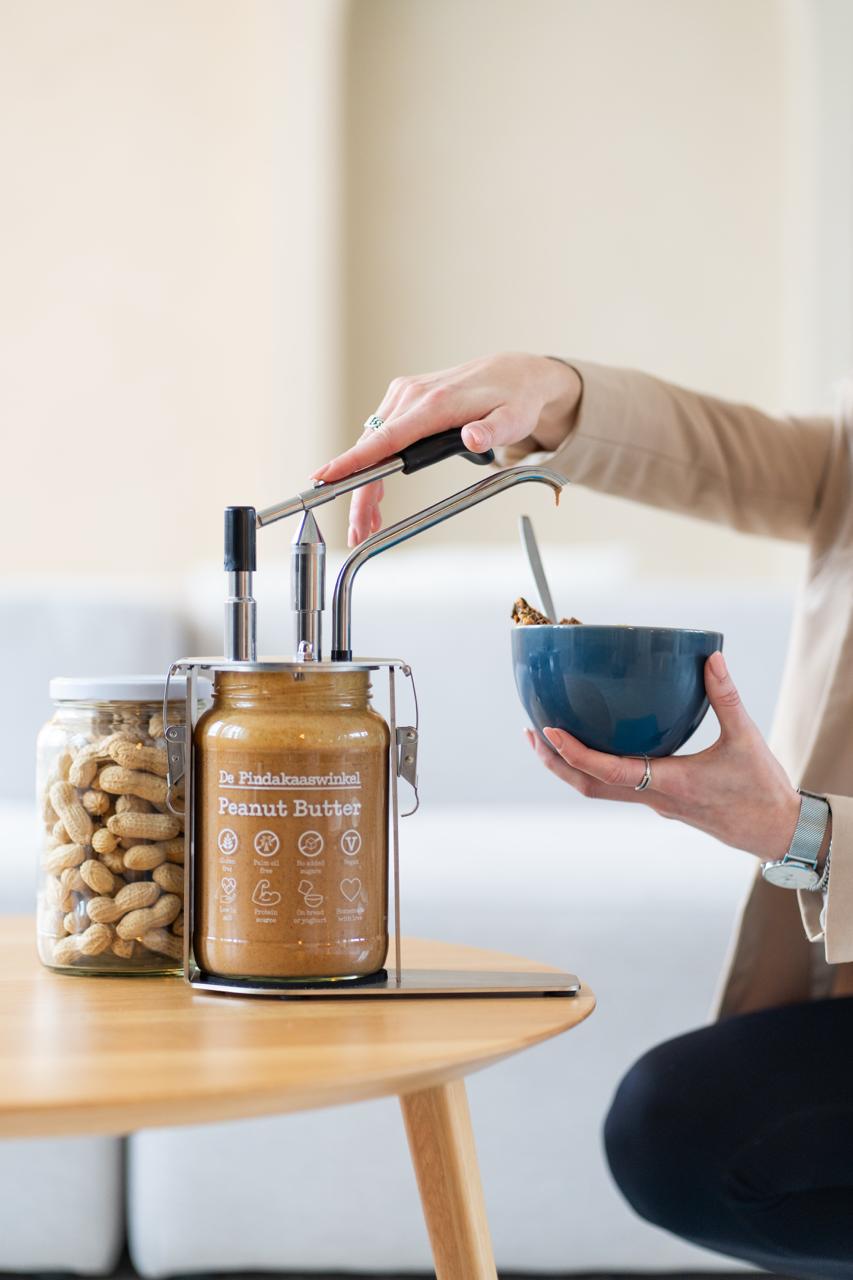 dispenser peanut butter hotels